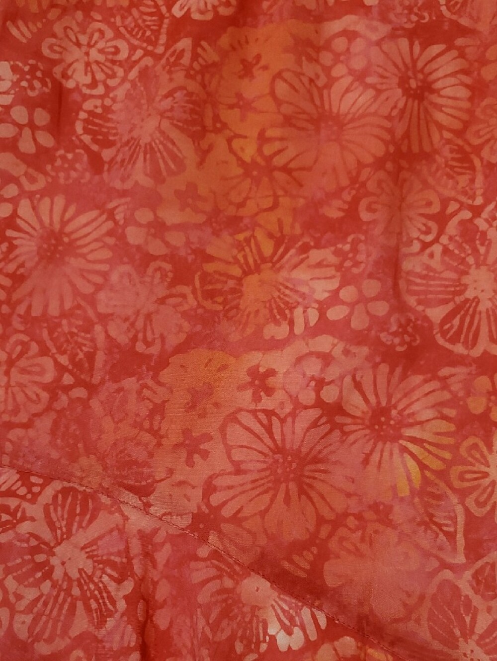 NWT Nomadic Traders Red Floral Flowy Midi Skirt Size Large - Picture 9 of 10